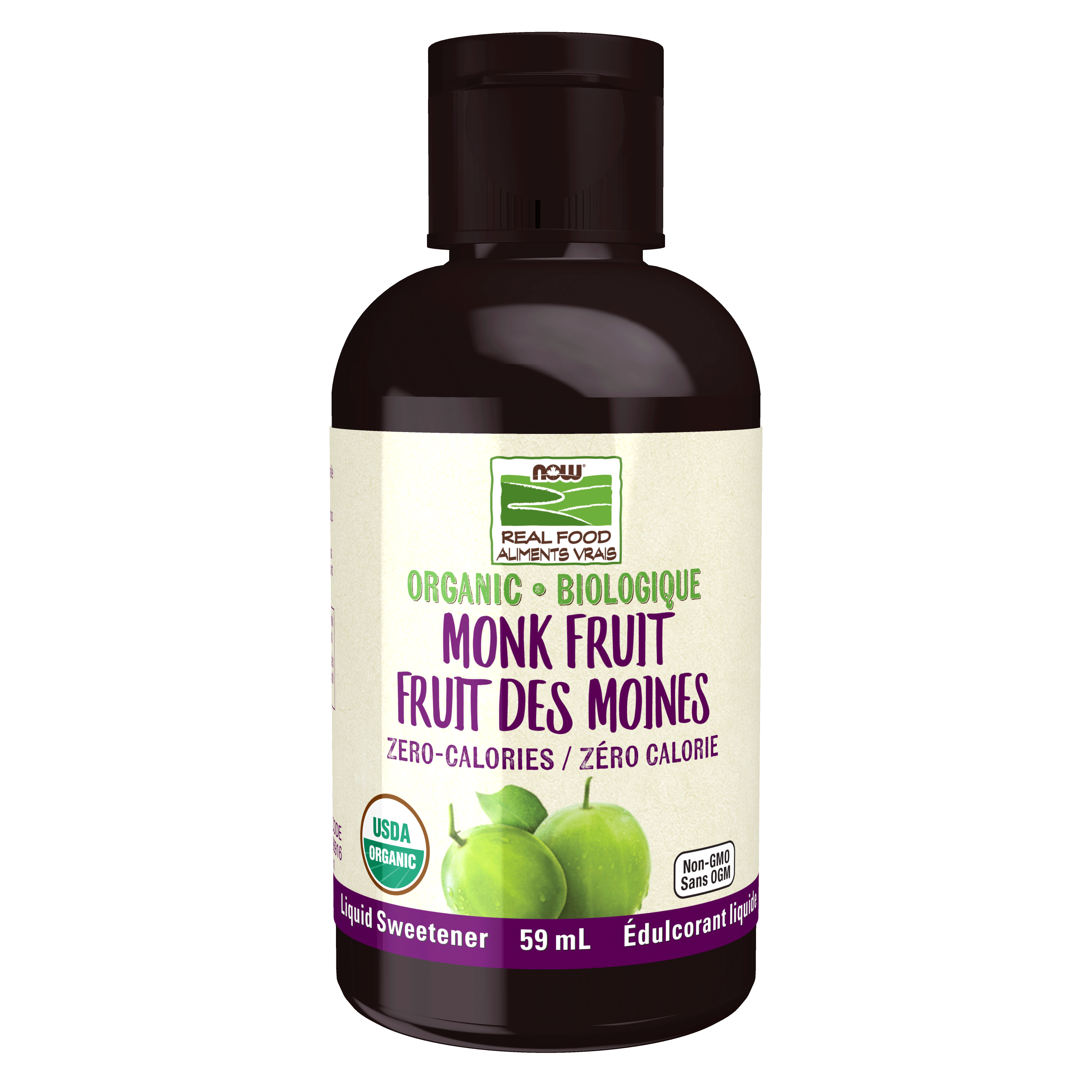 ORGANIC LIQUID MONK FRUIT, UNFLAVOURED 59ML