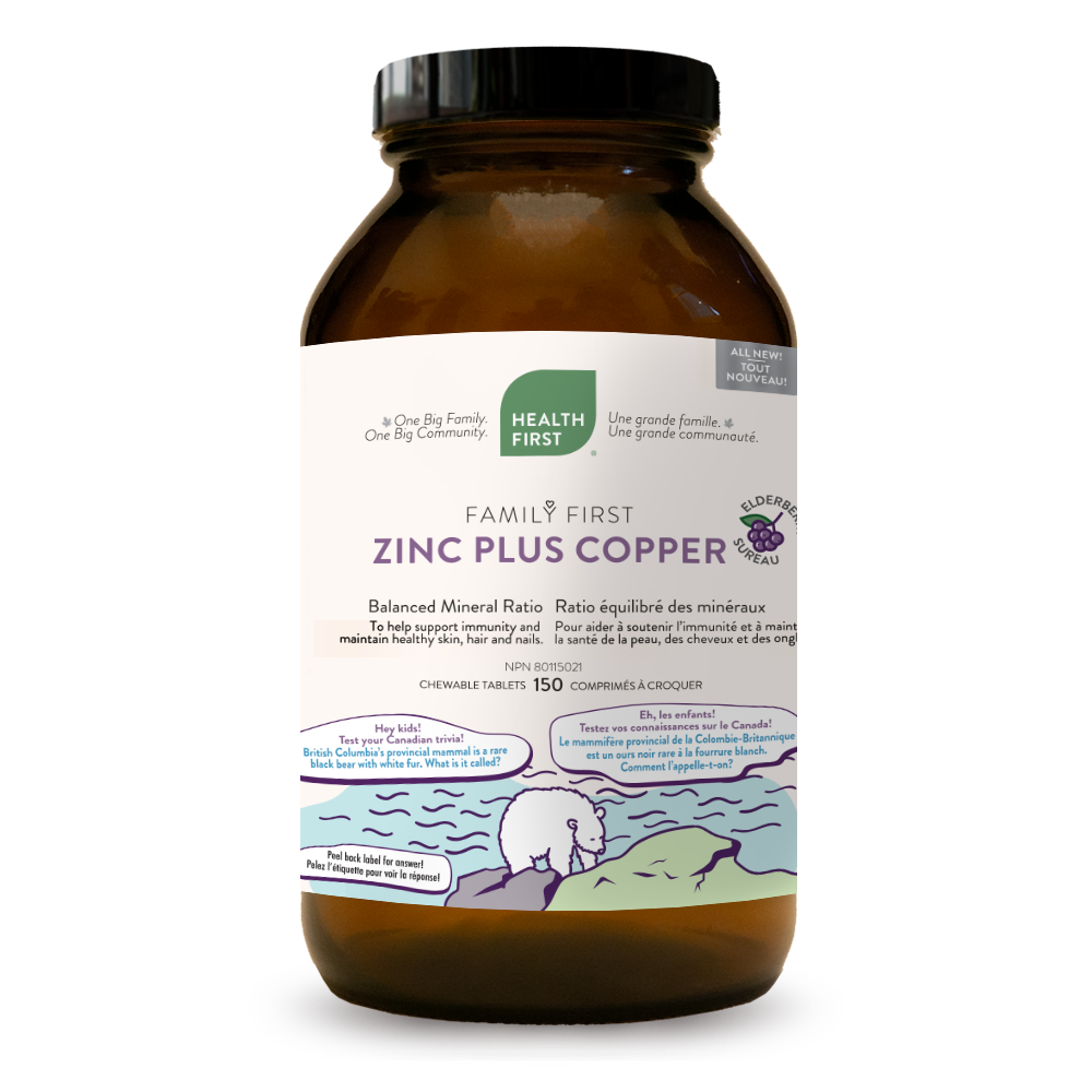 FAMILY FIRST ZINC PLUS COPPER 150 CHEWS