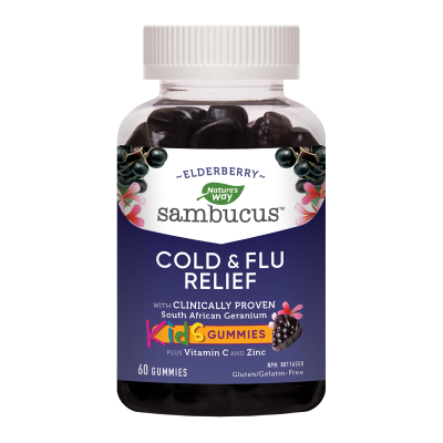 KIDS SAMBUCUS COLD & FLU, 60 GUMMIES
