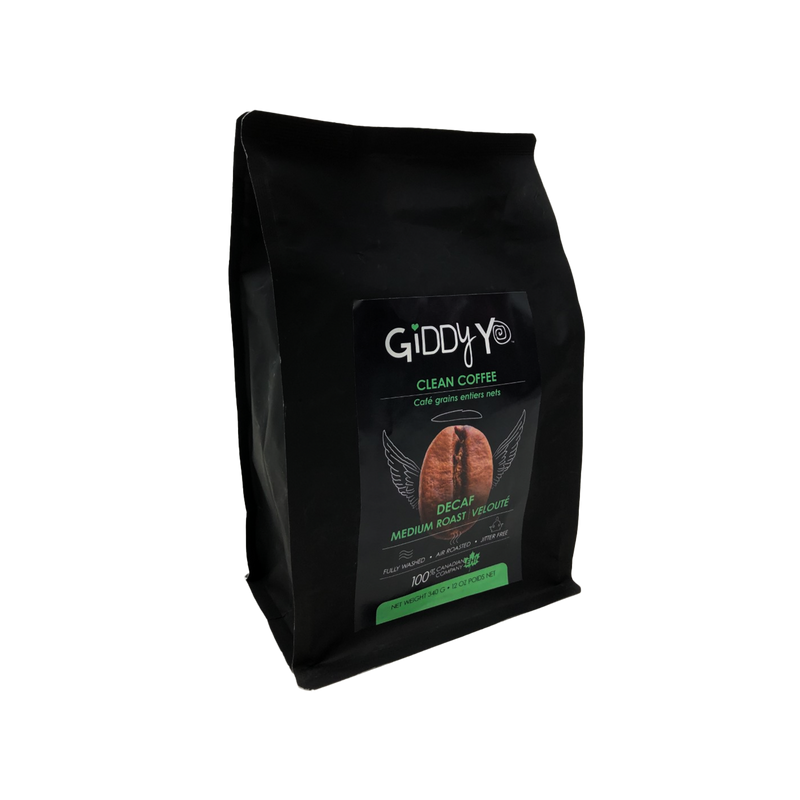 ORGANIC CLEAN COFFEE MEDIUM ROAST DECAF WHOLE BEAN 340G