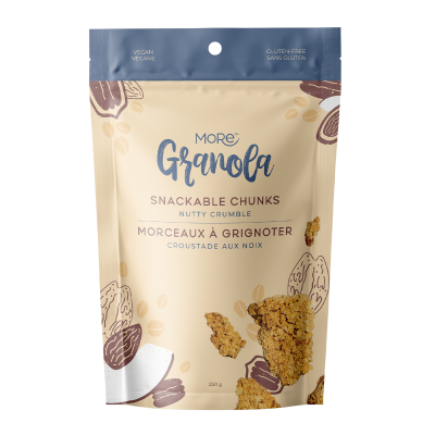 NUTTY CRUMBLE GRANOLA 250G