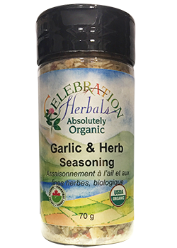 ORGANIC GARLIC & HERB SEASONING 70G