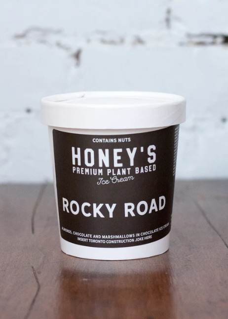 ROCKY ROAD ICE CREAM 1 PINT