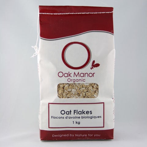 ORGANIC OAT FLAKES 1KG