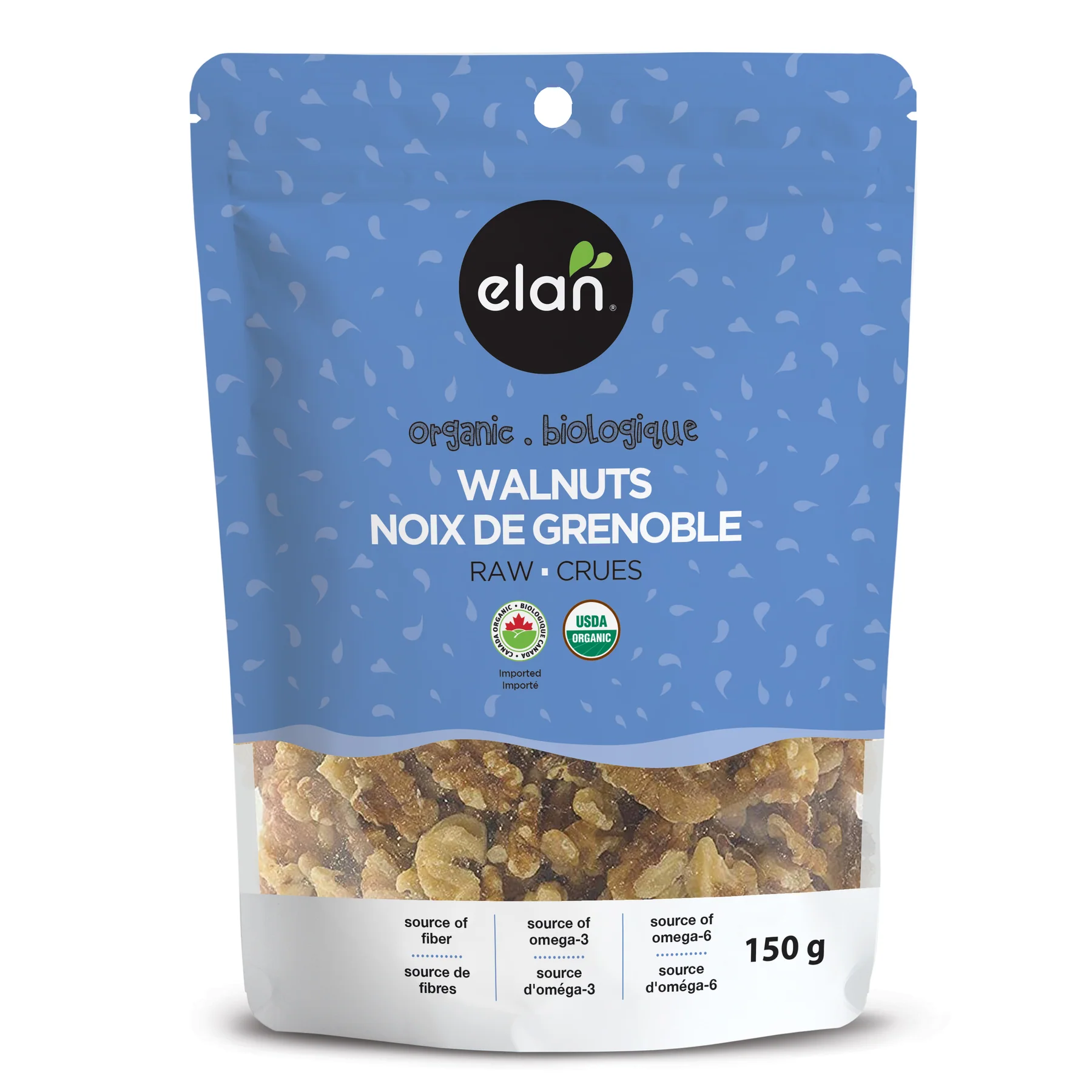 ORGANIC RAW WALNUTS 150G