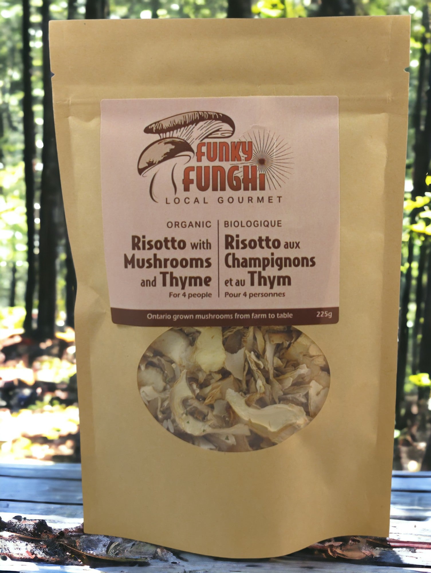 RISOTTO WITH MUSHROOMS & THYME 225G