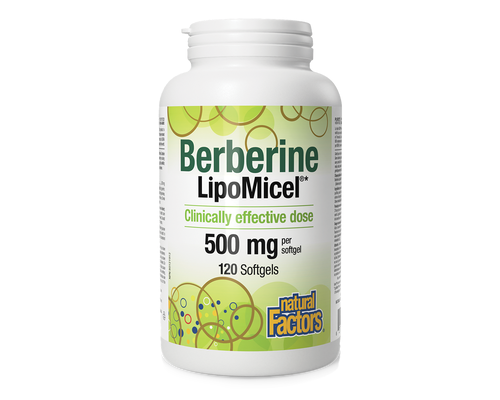 BERBERINE LIPOMICEL 500MG 120SG