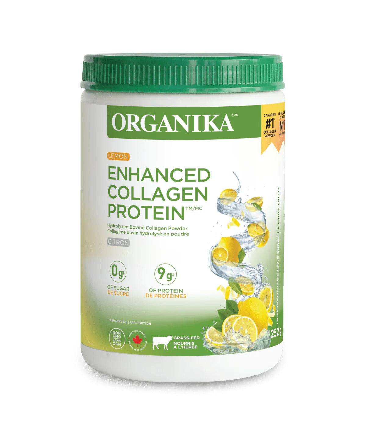 LEMON ENHANCED COLLAGEN PROTEIN 250G
