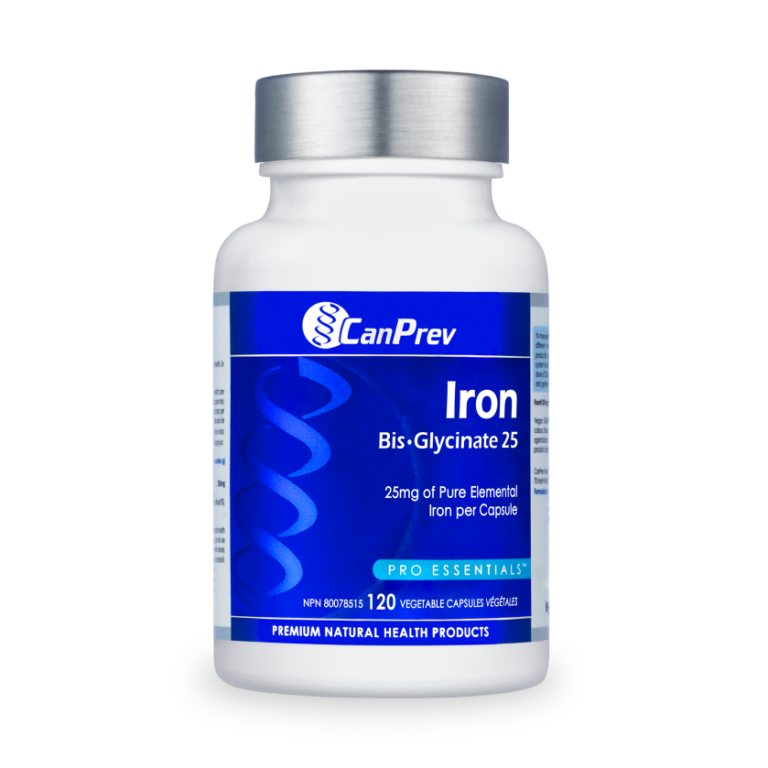 IRON BIS-GLYCINATE 25MG 120C