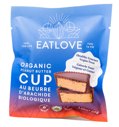 ORGANIC PEANUT BUTTER CHOCOLATE CUP 52G