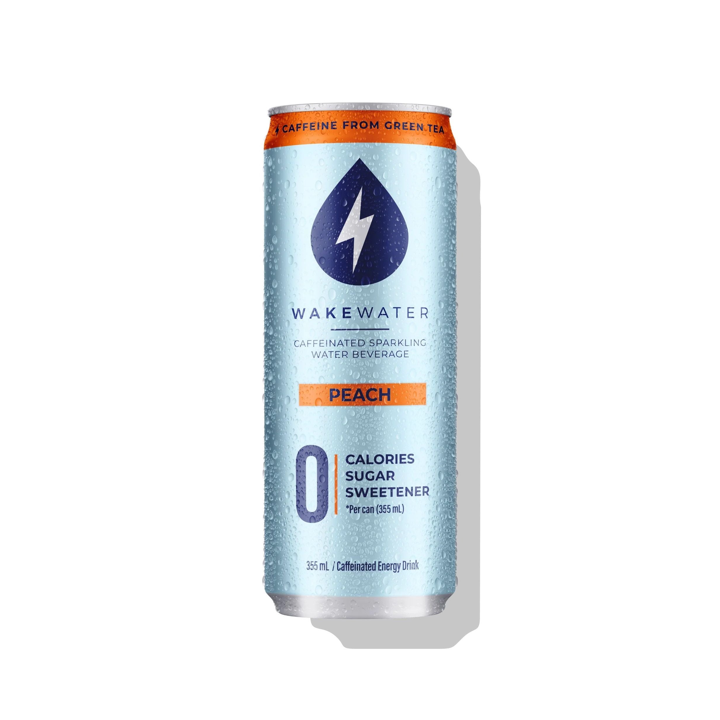 CAFFEINATED SPARKLING WATER PEACH