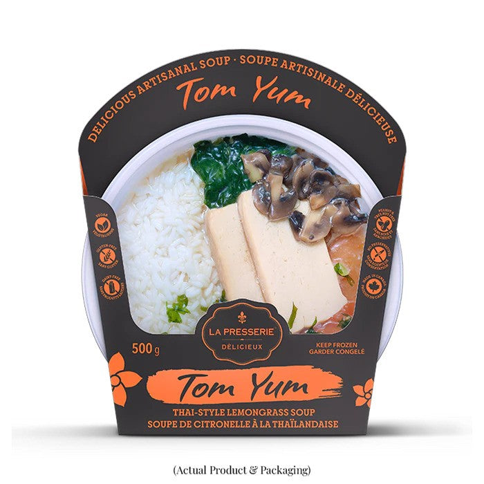 TOM YUM THAI-STYLE LEMONGRASS SOUP