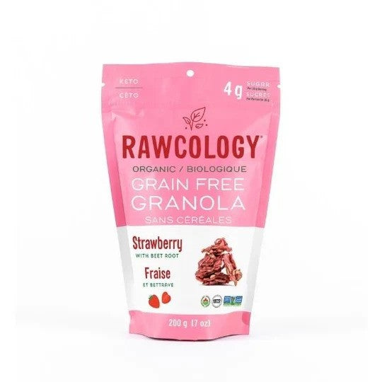 STRAWBERRY GRAIN FREE GRANOLA 200G