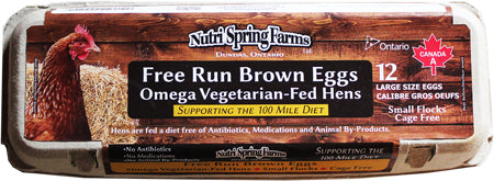FREE RUN BROWN EGGS