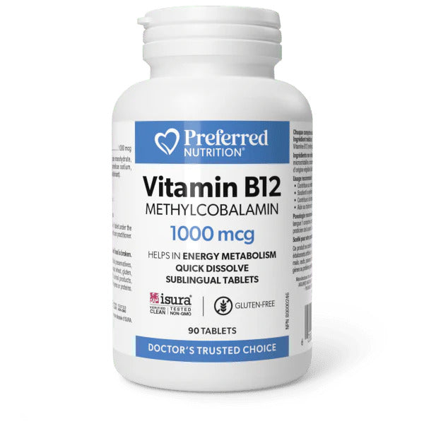 VITAMIN B12 METHYLCOBALAMIN 1000MCG 90T