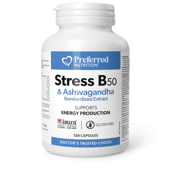 STRESS B50 ASHWAGANDHA 120C