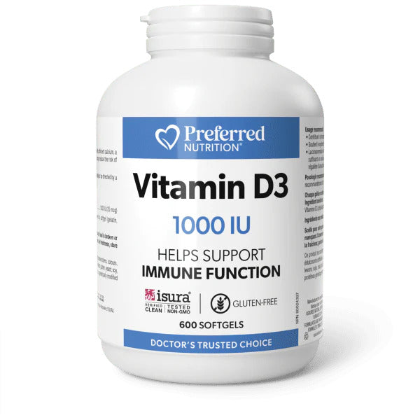 VITAMIN D3 1000IU 600SG
