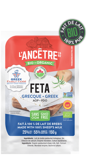 ORGANIC CHEESE SHEEP FETA 150G