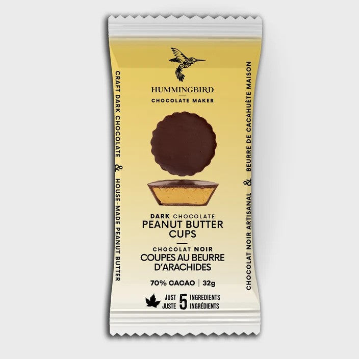 DARK CHOCOLATE PEANUT BUTTER CUPS 32G