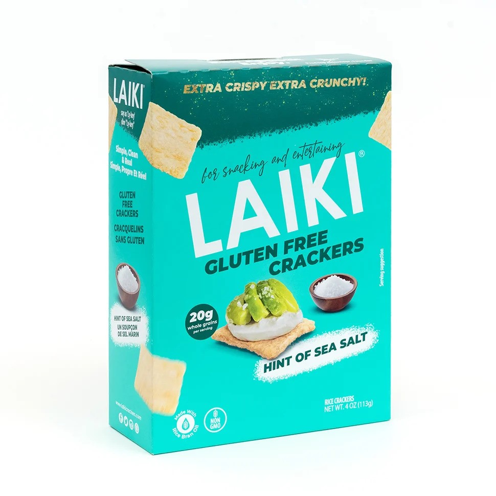 HINT OF SEA SALT GLUTEN-FREE CRACKERS 113G