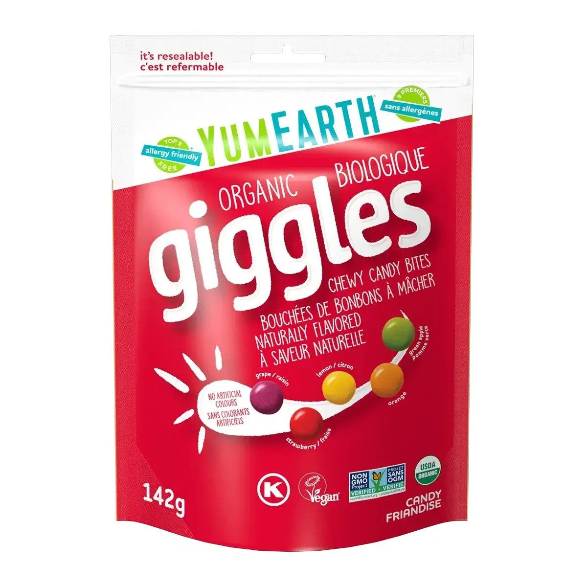 ORGANIC GIGGLES 142G