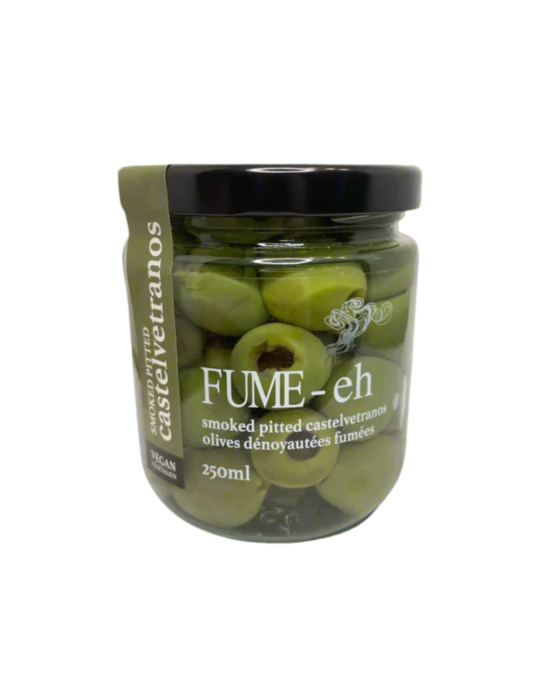 SMOKED PITTED CASTELVETRANOS 250ML