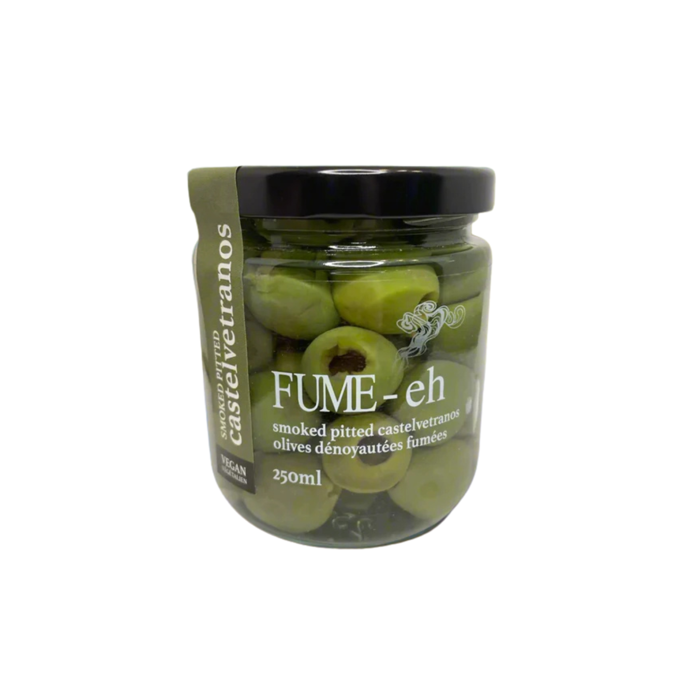 SMOKED PITTED CASTELVETRANOS 250ML