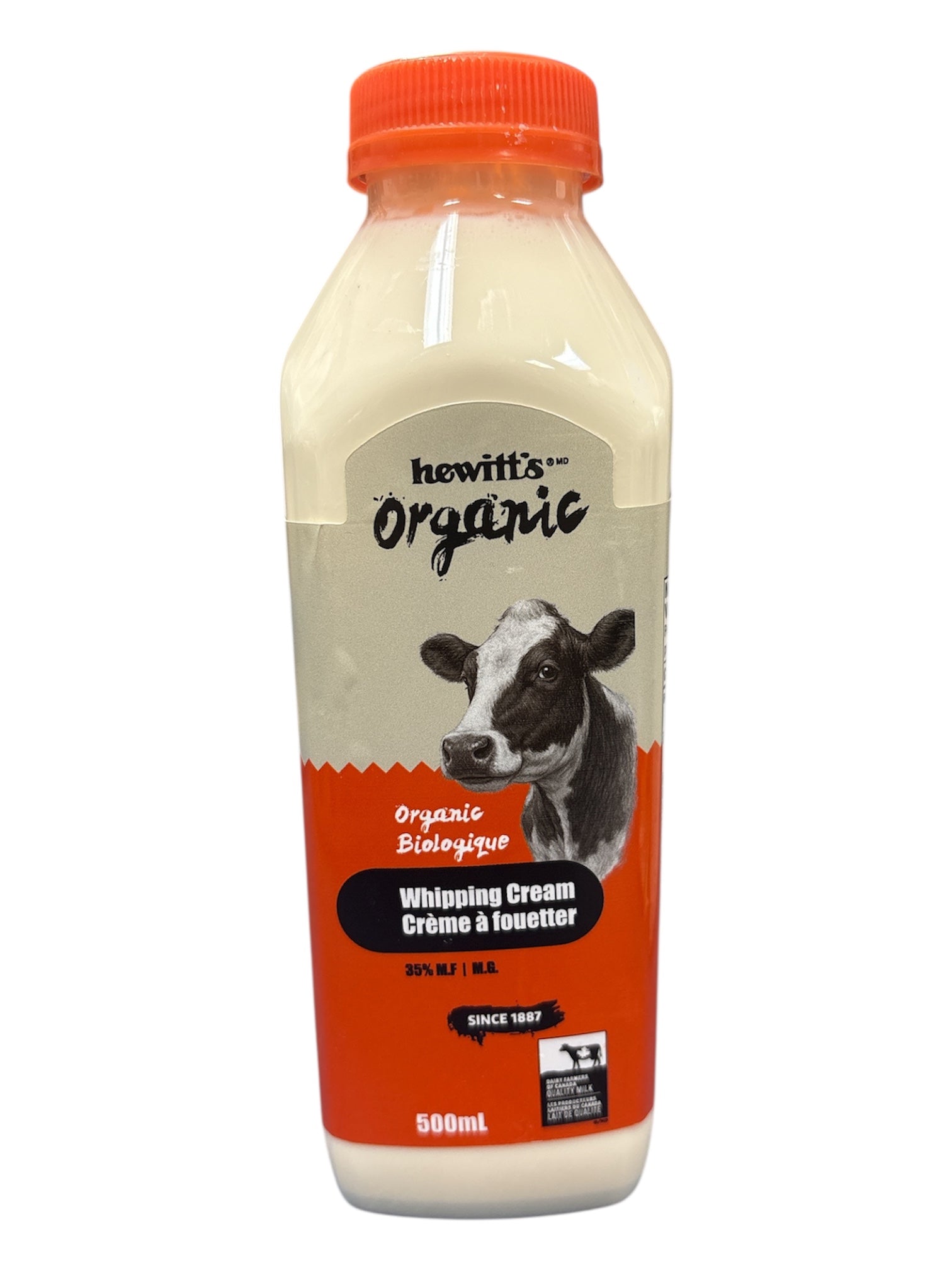 ORGANIC 35% WHIPPING CREAM 500ML