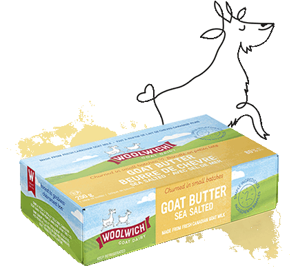 GOAT BUTTER SEA SALTED 250G