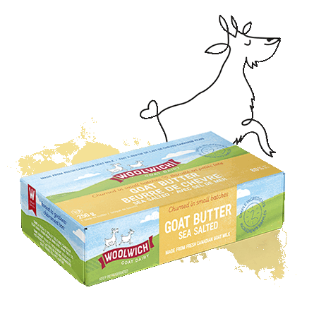 GOAT BUTTER SEA SALTED 250G