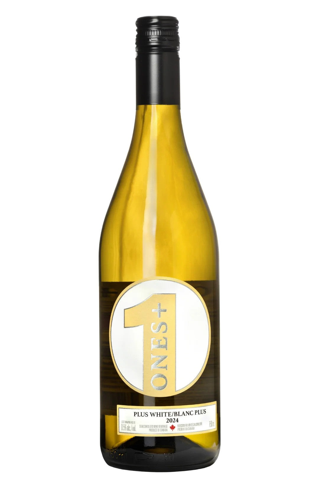 PLUS WHITE NON-ALCOHOLIC WINE 750ML