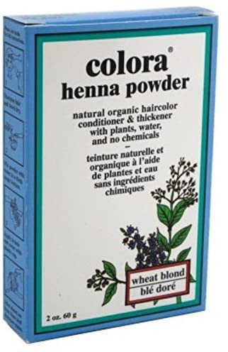 HENNA POWDER HAIR COLOR - WHEAT BLOND 60G