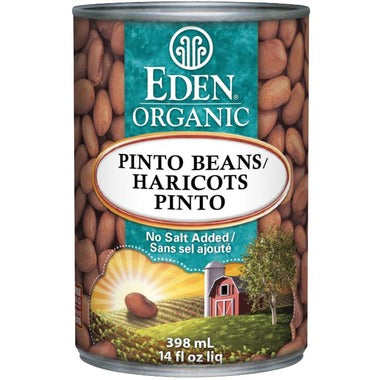 ORGANIC PINTO BEANS 398ML