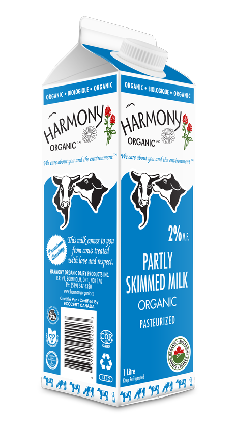 ORGANIC 2% MILK (CARTON) 1L