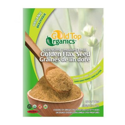 ORGANIC GOLDEN MILLED FLAX 454G