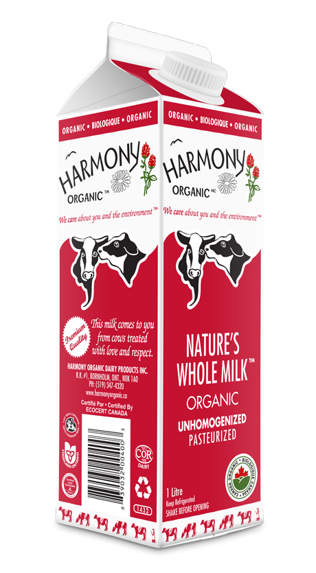 ORGANIC MILK UNHOMOGENIZED (CARTON) 1L