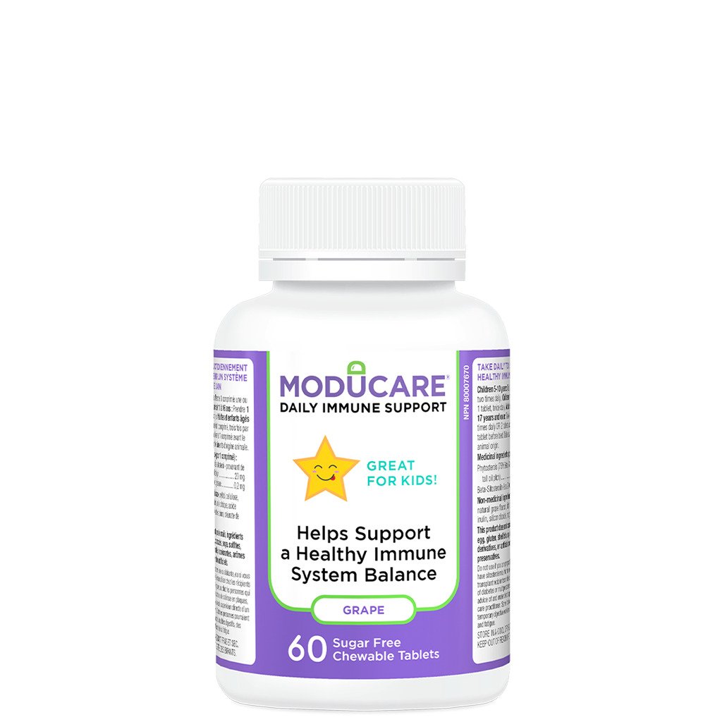 MODUCARE KIDS CHEWABLE GRAPE 60T