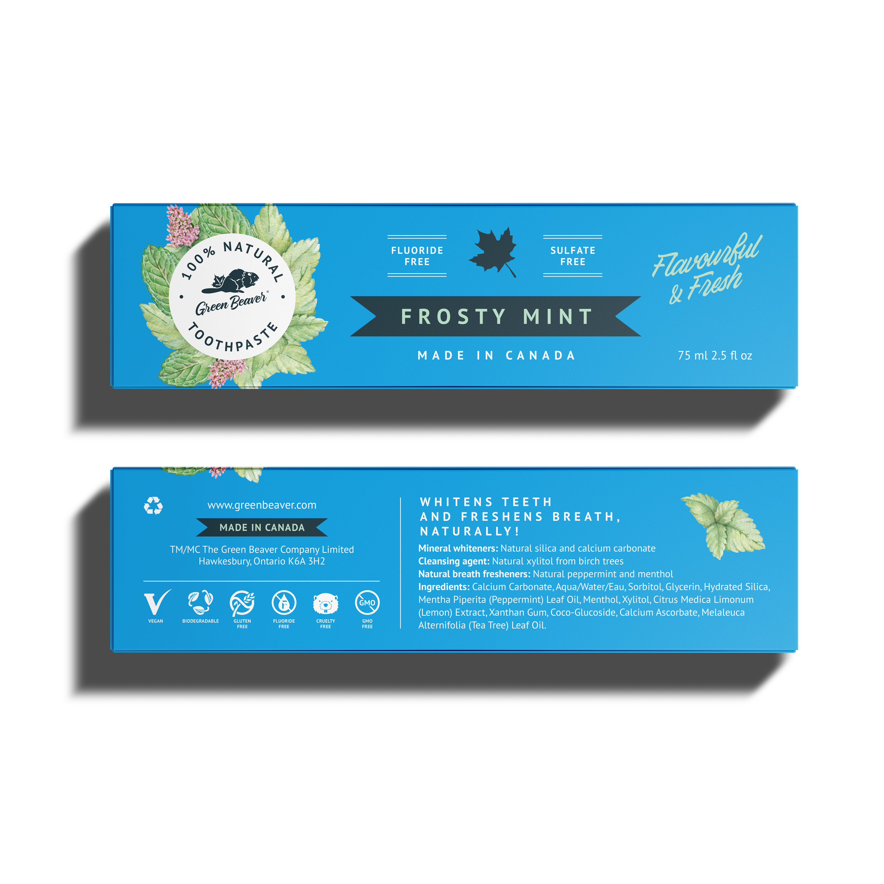 FROSTY MINT NATURAL TOOTHPASTE 75ML