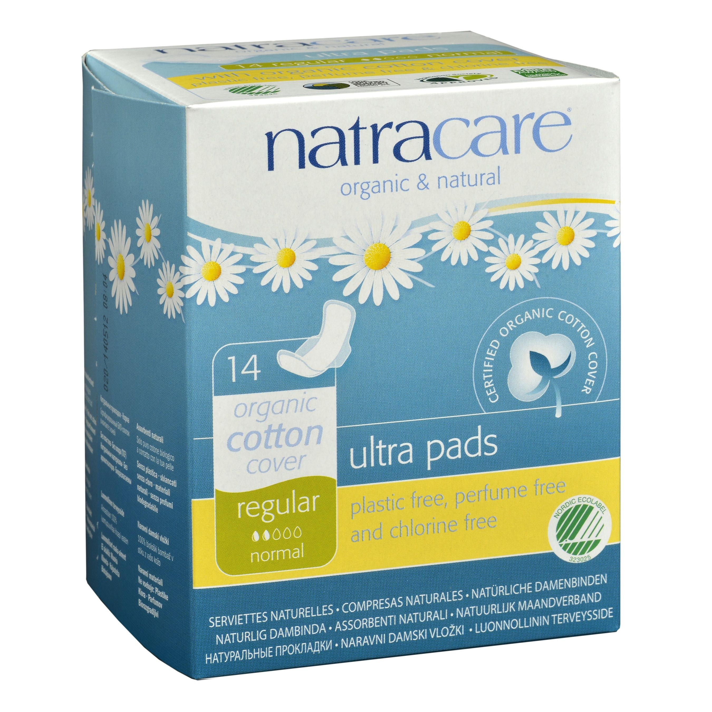 ORGANIC ULTRA PADS REGULAR 14 PACK