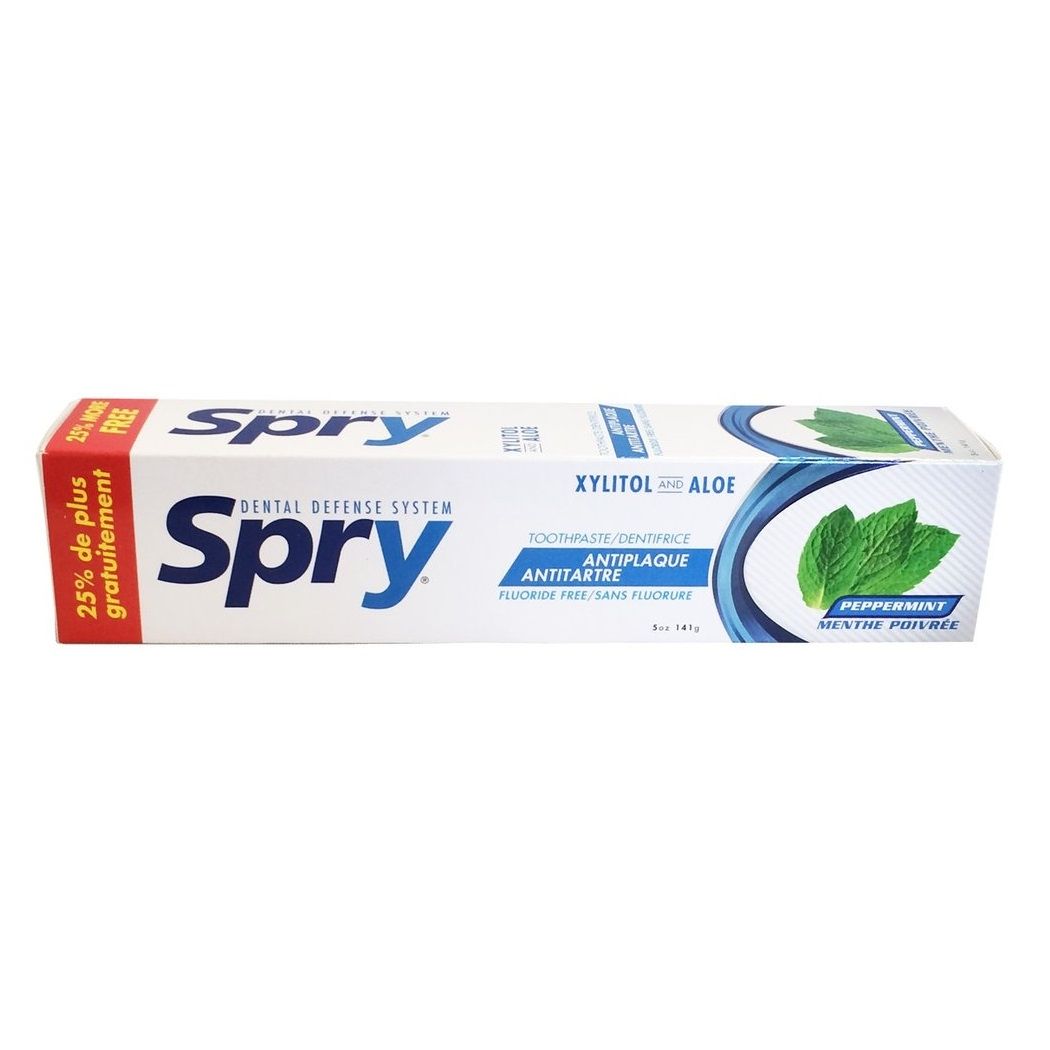 PEPPERMINT TOOTHPASTE WITH XYLITOL