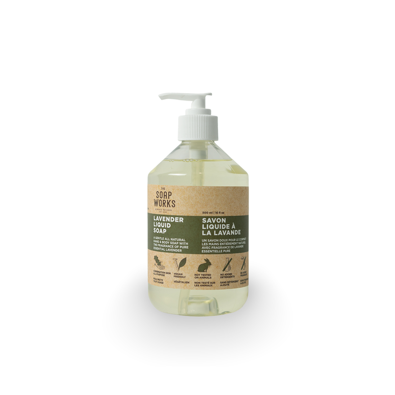 LIQUID LAVENDER SOAP 500ML