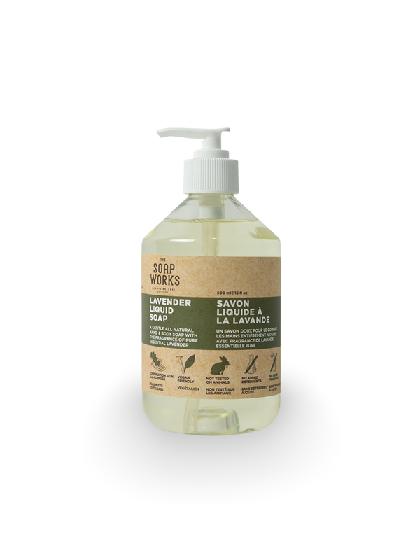 LIQUID LAVENDER SOAP 500ML