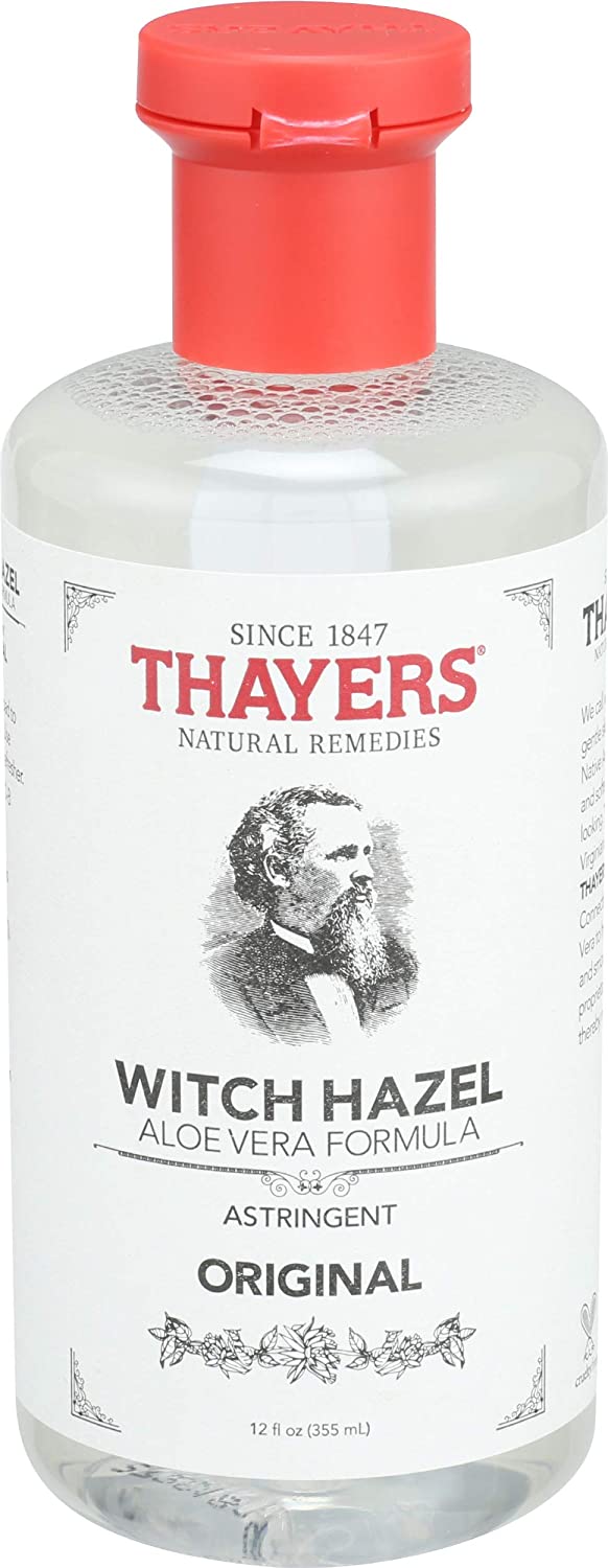 WITCH HAZEL + ALOE TONER UNSCENTED 12OZ