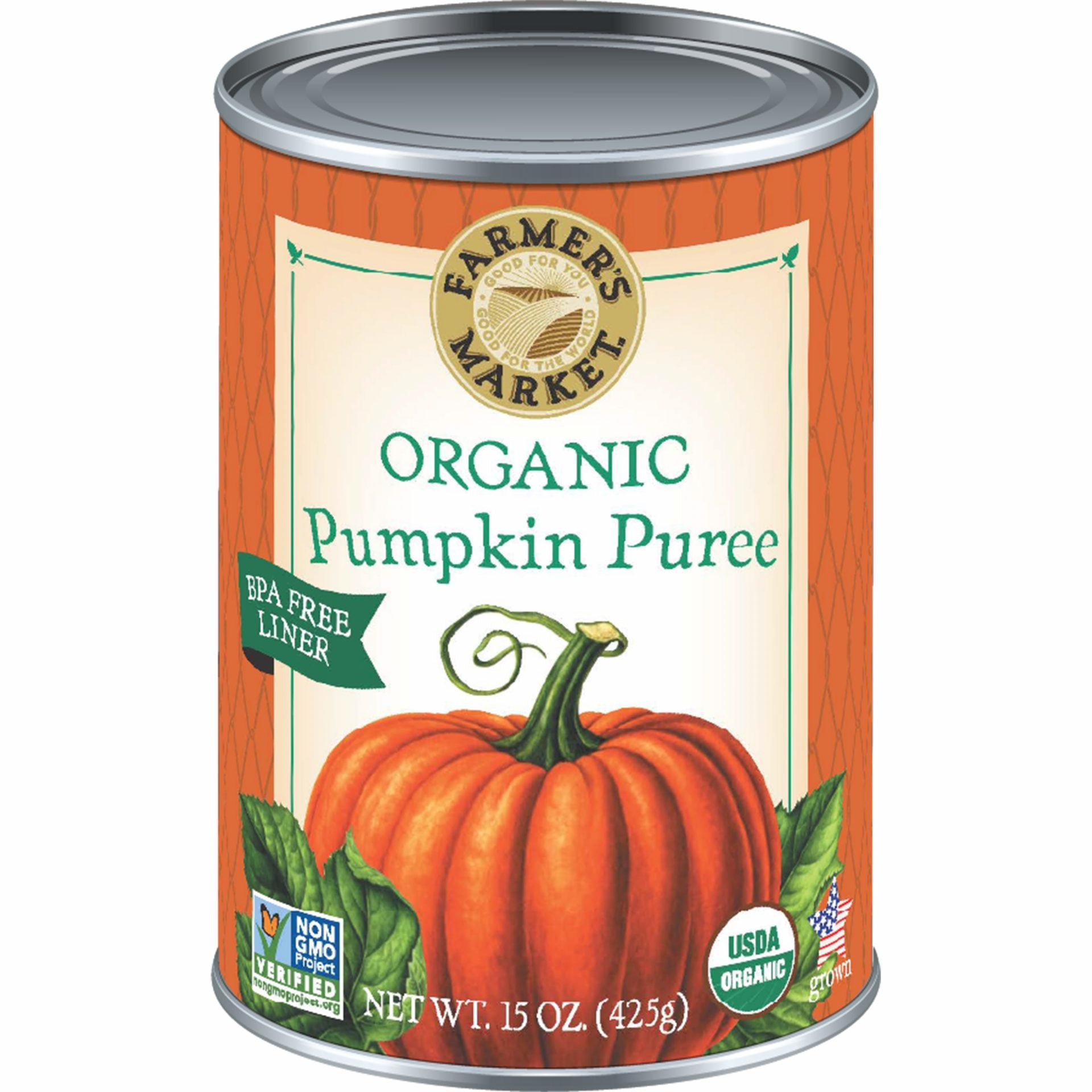 ORGANIC PUMPKIN PUREE 398ML