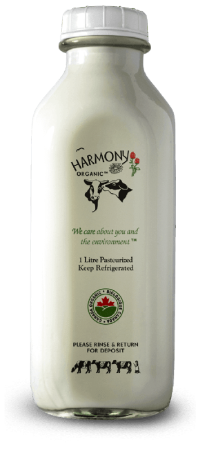 ORGANIC MILK UNHOMOGENIZED (GLASS) 1L