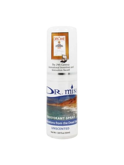 COOL MIST UNSCENTED DEODORANT SPRAY 50ML
