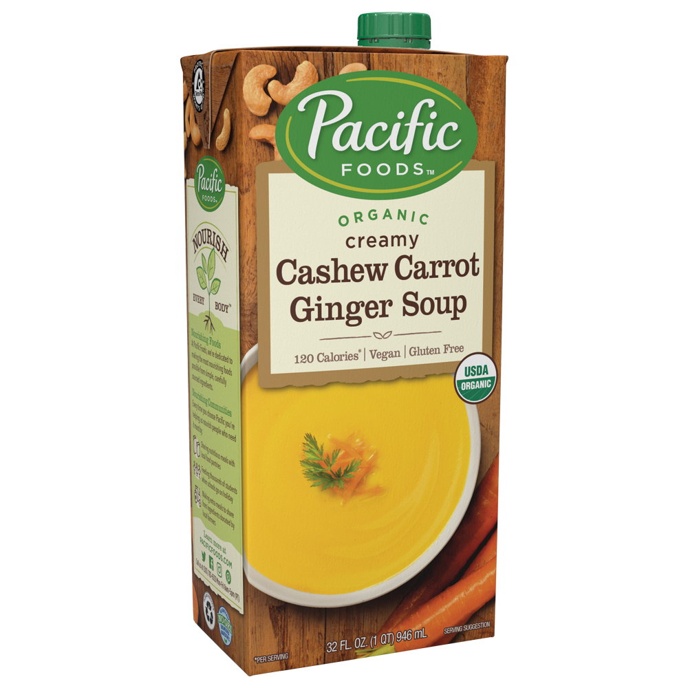 ORGANIC CASHEW CARROT GINGER SOUP