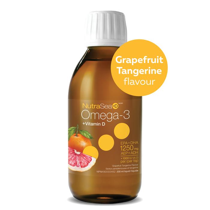 OMEGA 3 + VITAMIN D GRAPEFRUIT 200ML