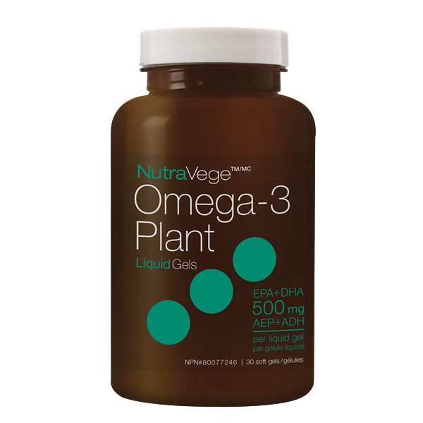 NUTRAVEGE PLANT-BASED OMEGA-3 30SG