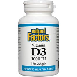 SUNVITAMIN D3 1000IU 180SG